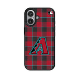 Arizona Diamondbacks Plaid MagSafe Compatible Phone Case for Apple iPhone