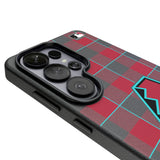 Arizona Diamondbacks Plaid MagSafe Compatible Phone Case for Samsung Galaxy