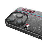 Arizona Diamondbacks Sidebar Black Bling Phone Case for Apple iPhone