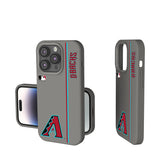 Arizona Diamondbacks Sidebar Soft Touch Phone Case for Apple iPhone