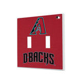 Arizona Diamondbacks Solid Hidden-Screw Light Switch Plate