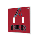 Arizona Diamondbacks Solid Hidden-Screw Light Switch Plate