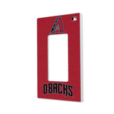 Arizona Diamondbacks Solid Hidden-Screw Light Switch Plate