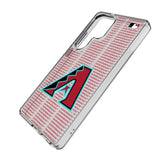 Arizona Diamondbacks Text Backdrop Clear Phone Case for Samsung Galaxy