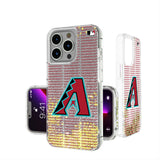 Arizona Diamondbacks Text Backdrop Glitter Phone Case for Apple iPhone