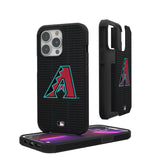Arizona Diamondbacks Text Backdrop Rugged Phone Case for Apple iPhone