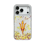 Arizona State University Sun Devils Confetti Glitter Phone Case for Apple iPhone