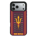 Arizona State University Sun Devils Field Bump Phone Case for Apple iPhone