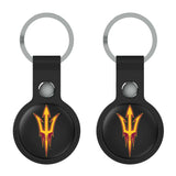 Arizona State University Sun Devils Insignia Black Airtag Holder 2-Pack