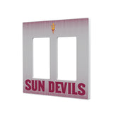 Arizona State University Sun Devils Linen Hidden-Screw Light Switch Plate