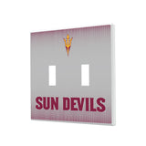 Arizona State University Sun Devils Linen Hidden-Screw Light Switch Plate