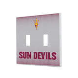 Arizona State University Sun Devils Linen Hidden-Screw Light Switch Plate