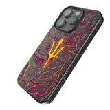 Arizona State University Sun Devils Paisley Black Bling Phone Case for Apple iPhone