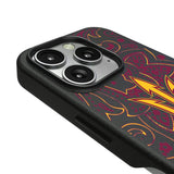 Arizona State University Sun Devils Paisley MagSafe Compatible Phone Case for Apple iPhone