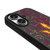 Arizona State University Sun Devils Paisley MagSafe Compatible Phone Case for Apple iPhone