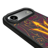 Arizona State University Sun Devils Paisley MagSafe Compatible Phone Case for Apple iPhone