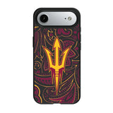 Arizona State University Sun Devils Paisley MagSafe Compatible Phone Case for Apple iPhone