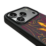 Arizona State University Sun Devils Paisley MagSafe Compatible Phone Case for Apple iPhone