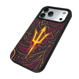 Arizona State University Sun Devils Paisley MagSafe Compatible Phone Case for Apple iPhone