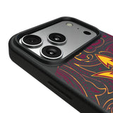 Arizona State University Sun Devils Paisley MagSafe Compatible Phone Case for Apple iPhone