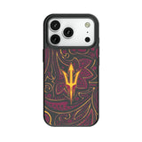 Arizona State University Sun Devils Paisley MagSafe Compatible Phone Case for Apple iPhone