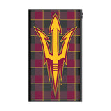 Arizona State University Sun Devils Plaid 5000mAh Flat Powerbank