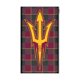 Arizona State University Sun Devils Plaid 5000mAh Flat Powerbank