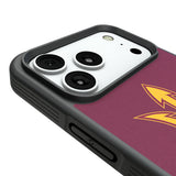 Arizona State University Sun Devils Solid Bump Phone Case for Apple iPhone