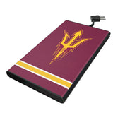Arizona State University Sun Devils Stripe 5000mAh Flat Powerbank