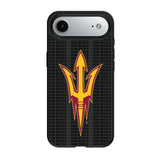 Arizona State University Sun Devils Text Backdrop MagSafe Compatible Phone Case for Apple iPhone