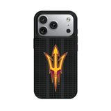 Arizona State University Sun Devils Text Backdrop MagSafe Compatible Phone Case for Apple iPhone