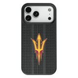 Arizona State University Sun Devils Text Backdrop MagSafe Compatible Phone Case for Apple iPhone