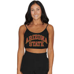 Arizona State ASU Black Spaghetti Tank