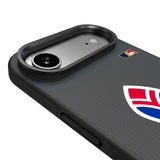 Atlanta Braves 1972-1975 - Cooperstown Collection Linen Bump Phone Case for Apple iPhone