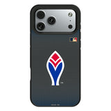 Atlanta Braves 1972-1975 - Cooperstown Collection Linen Bump Phone Case for Apple iPhone