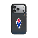 Atlanta Braves 1972-1975 - Cooperstown Collection Linen Bump Phone Case for Apple iPhone