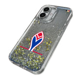 Atlanta Braves 1972-1975 - Cooperstown Collection Linen Glitter Phone Case for Apple iPhone