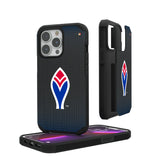 Atlanta Braves 1972-1975 - Cooperstown Collection Linen Rugged Phone Case for Apple iPhone