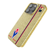 Atlanta Braves 1972-1975 - Cooperstown Collection Sidebar Bling Phone Case for Apple iPhone