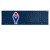 Atlanta Braves 1972-1975 - Cooperstown Collection Solid Curved Wireless Keyboard