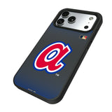 Atlanta Braves 1972-1980 - Cooperstown Collection Linen Bump Phone Case for Apple iPhone