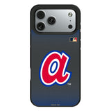 Atlanta Braves 1972-1980 - Cooperstown Collection Linen Bump Phone Case for Apple iPhone