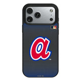 Atlanta Braves 1972-1980 - Cooperstown Collection Linen MagSafe Compatible Phone Case for Apple iPhone