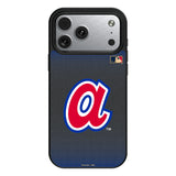 Atlanta Braves 1972-1980 - Cooperstown Collection Linen MagSafe Compatible Phone Case for Apple iPhone