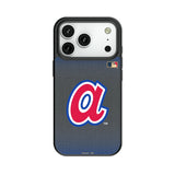 Atlanta Braves 1972-1980 - Cooperstown Collection Linen MagSafe Compatible Phone Case for Apple iPhone
