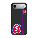 Atlanta Braves 1972-1980 - Cooperstown Collection Sidebar MagSafe Compatible Phone Case for Apple iPhone