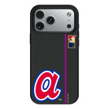 Atlanta Braves 1972-1980 - Cooperstown Collection Sidebar MagSafe Compatible Phone Case for Apple iPhone