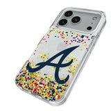 Atlanta Braves Confetti Glitter Phone Case for Apple iPhone