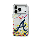 Atlanta Braves Confetti Glitter Phone Case for Apple iPhone