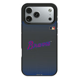 Atlanta Braves Home 2012 - Cooperstown Collection Linen Bump Phone Case for Apple iPhone